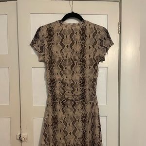 & Other Stories snakeprint dress!!